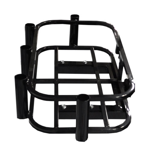 Image of the Hitch Mount Cooler Rod Holder Rack accessory.