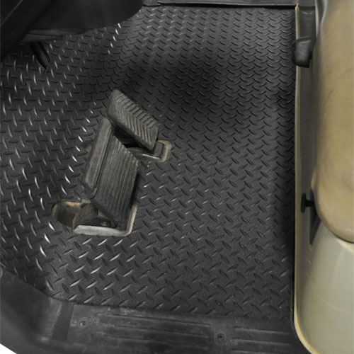 Image of the Replacement OEM Diamond Plated Floormat accessory.