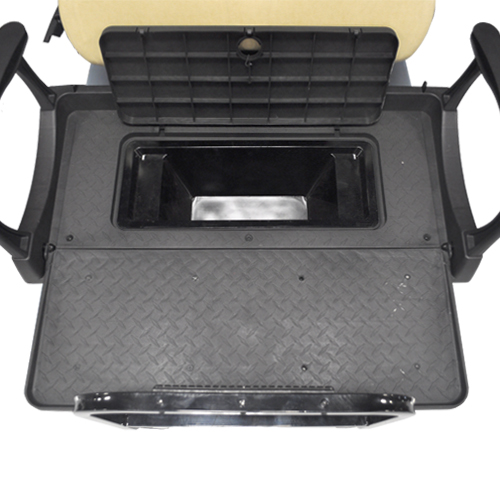 Image of the storage cooler box for rear deluxe seat accessory.