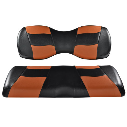 Image of the RIPTIDE Black Moroccan Two Tone Seat Covers accessory.