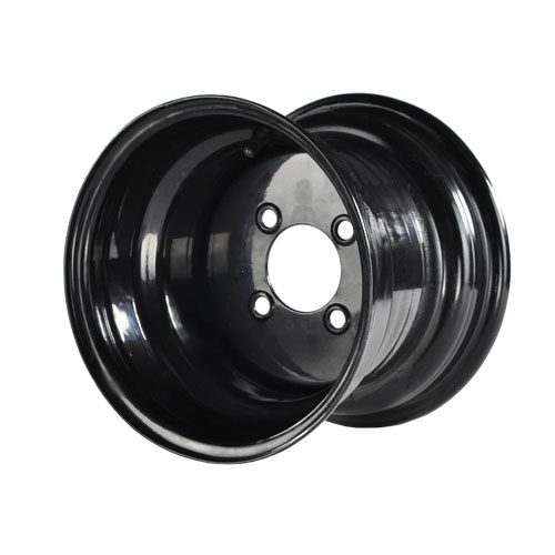 Image of the 10 x 8 Black Steel Wheel accessory.