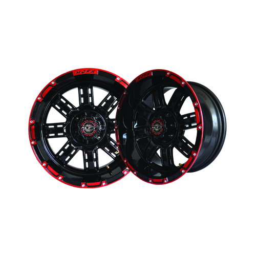 Image of the Transformer 12 x 7 Black Red Wheel accessory.